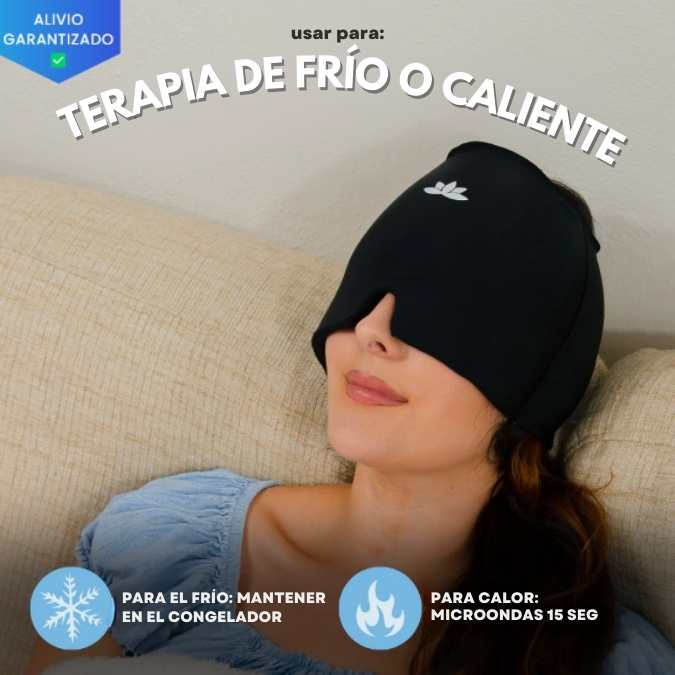 Gorro para aliviar la migraña CalmSoothe™