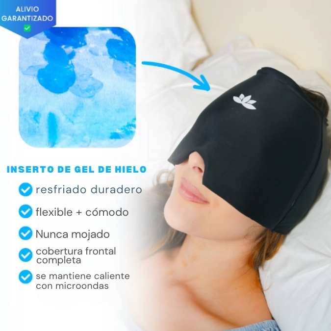 Gorro para aliviar la migraña CalmSoothe™