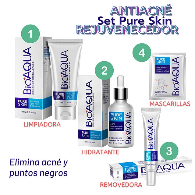 Combo Anti Acné BIOAQUA - Esenciella